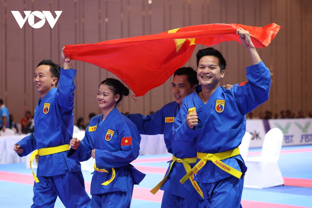 Trực tiếp SEA Games 32 ngày 9/5: Vovinam giành vàng đầu tiên trong ngày - Ảnh 1.