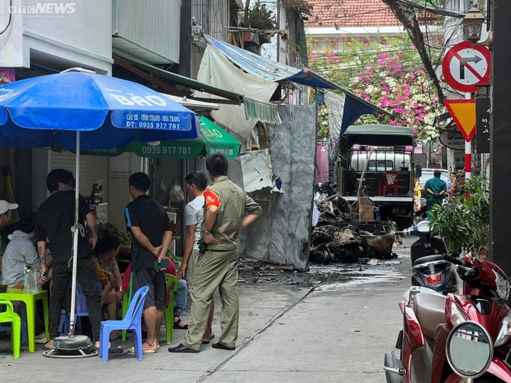 Hiện trường vụ cháy khiến 3 ông cháu tử vong ở Khánh Hòa - Ảnh 6.