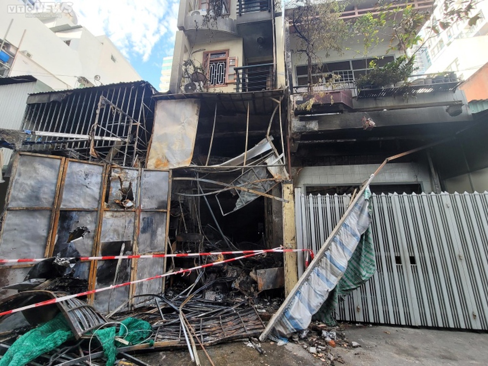 Hiện trường vụ cháy khiến 3 ông cháu tử vong ở Khánh Hòa - Ảnh 4.