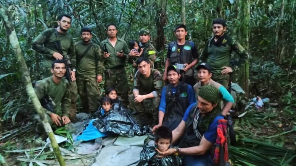 Ảnh: Quá trình tìm kiếm 4 em nhỏ sống sót thần kỳ suốt 40 ngày mất tích trong rừng sâu ở Colombia - Ảnh 1.
