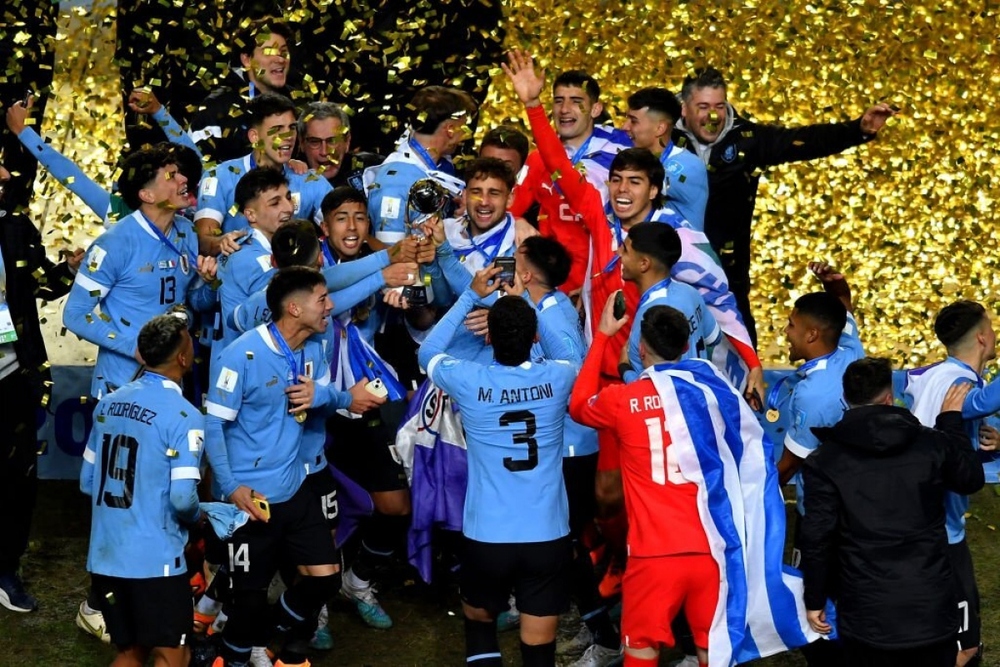 Khoảnh khắc U20 Uruguay trở thành tân vương của U20 World Cup - Ảnh 9.