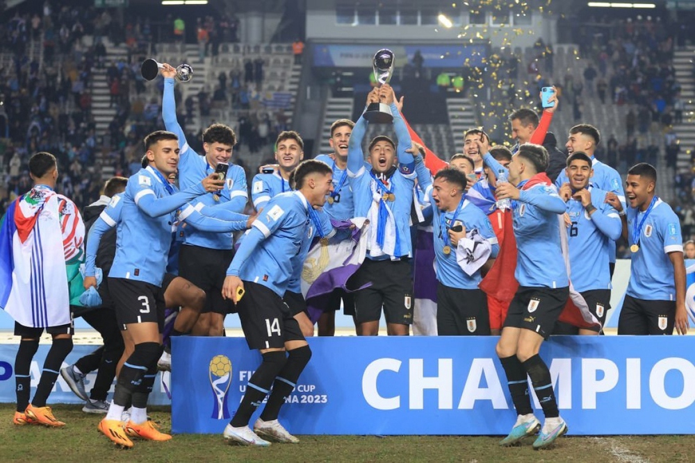 Khoảnh khắc U20 Uruguay trở thành tân vương của U20 World Cup - Ảnh 7.