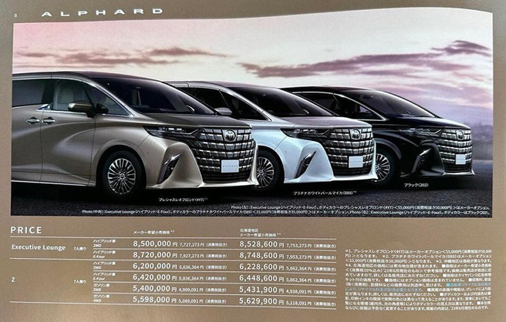 Toyota Alphard 2024 lộ giá quy đổi từ hơn 900 triệu đồng cùng ảnh nội thất: Nguyên bản xịn thế này thì garage sẽ khó biết độ gì - Ảnh 12.