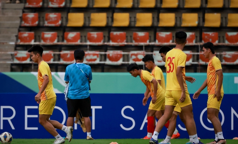 Trực tiếp U17 Việt Nam vs U17 Ấn Độ: Săn vé dự U17 World Cup - Ảnh 3.