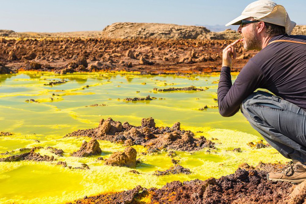 Suối địa nhiệt Dallol: Kỳ quan độc đáo có một không hai trên Trái đất, đẹp nhưng nguy hiểm - Ảnh 3.