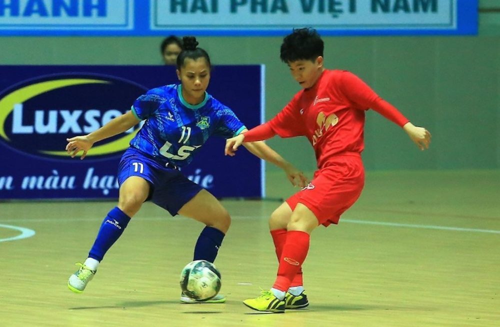 Thái Sơn Nam TP.HCM vô địch giải futsal nữ VĐQG 2023 - Ảnh 1.