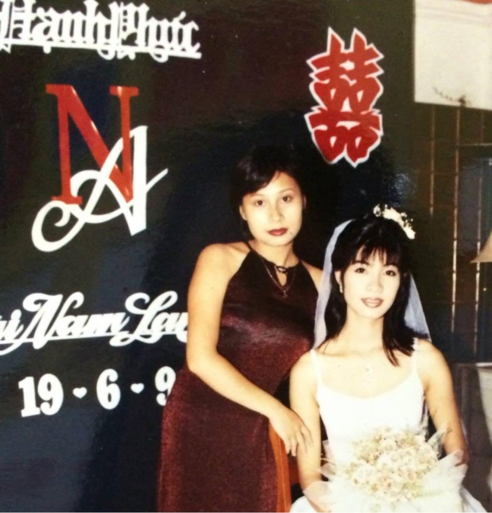 NSƯT Võ Hoài Nam khoe loạt ảnh cưới hơn 20 năm trước với bà xã kém 12 tuổi - Ảnh 3.