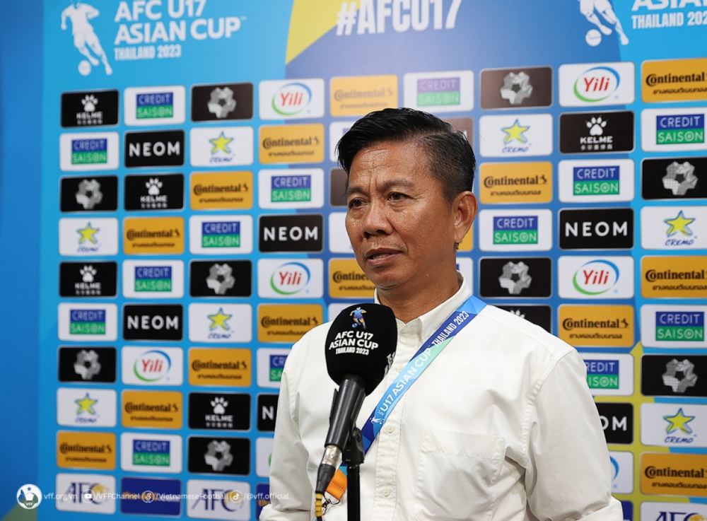 HLV Hoàng Anh Tuấn: “Đây là trận đấu hay nhất của U17 Việt Nam từ đầu giải” - Ảnh 1.