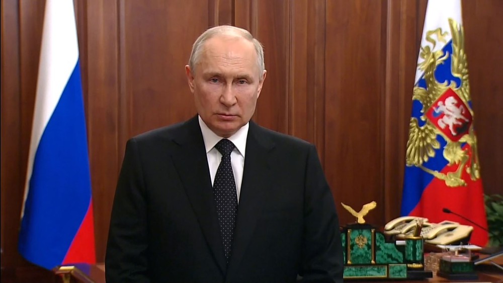 Tổng thống Nga tuyên bố sẽ trừng phạt những người phản quốc, nổi loạn vũ trang - Ảnh 1.