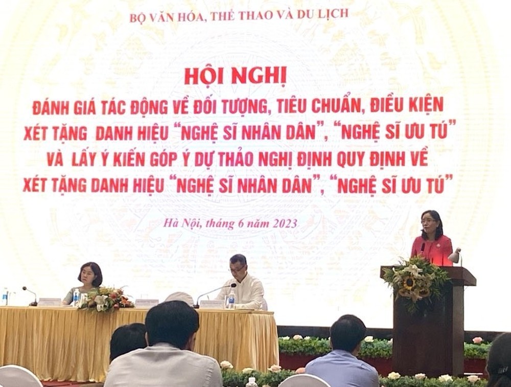 Danh hiệu NSND, NSƯT bớt cao quý đi nhiều - Ảnh 1.