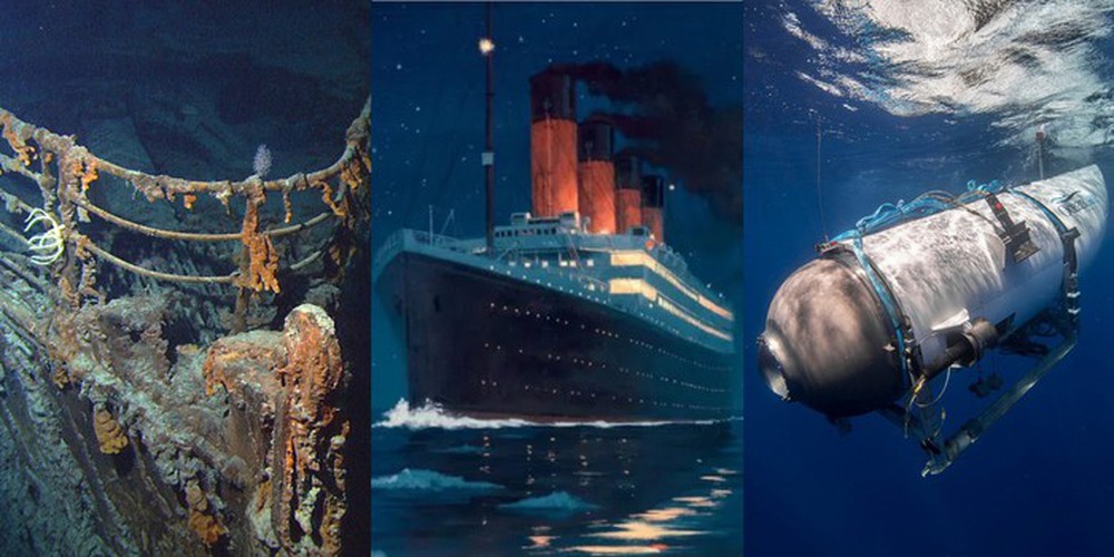 Thoát chết trong gang tấc sau cú đâm choáng váng xảy ra với tàu lặn thám hiểm Titanic - Ảnh 1.