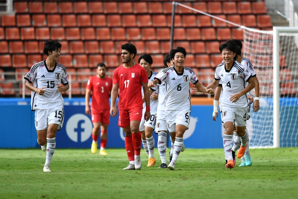 Thắng đậm U17 Iran, U17 Nhật Bản vào chung kết U17 châu Á 2023 - Ảnh 1.