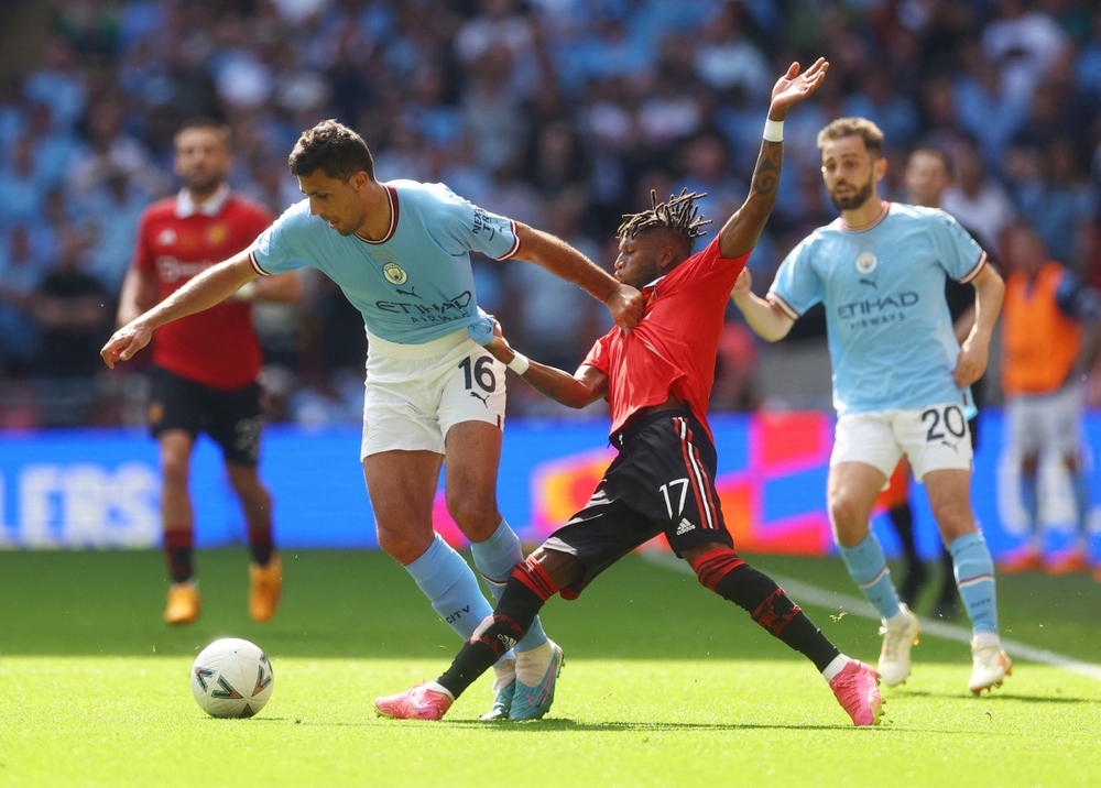 TRỰC TIẾP Man City 2 - 1 MU: Siêu phẩm thứ hai - Ảnh 1.