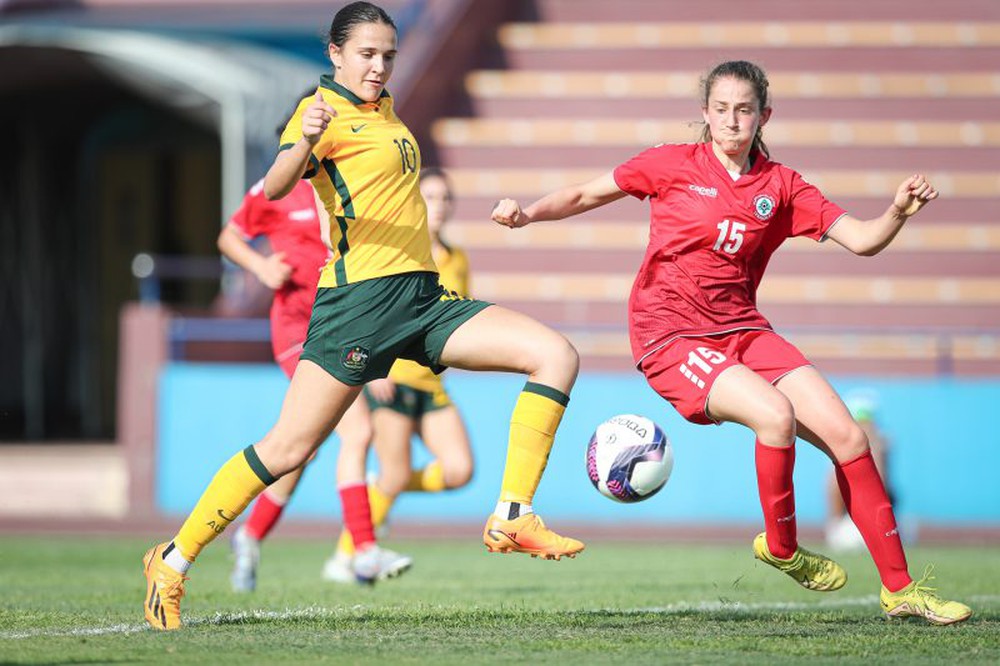 U20 nữ Australia thắng trận ra quân vòng loại 2 giải U20 nữ châu Á 2024 - Ảnh 1.