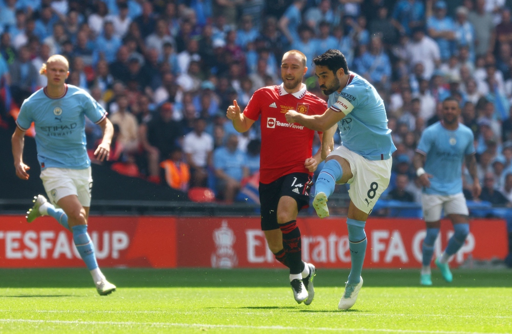 TRỰC TIẾP Man City 1 - 0 MU: Siêu phẩm ở giây thứ 13 - Ảnh 1.