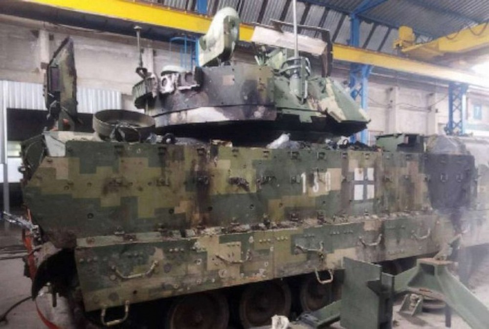 Thiết giáp Bradley của Mỹ được khen ở Ukraine - Ảnh 3.