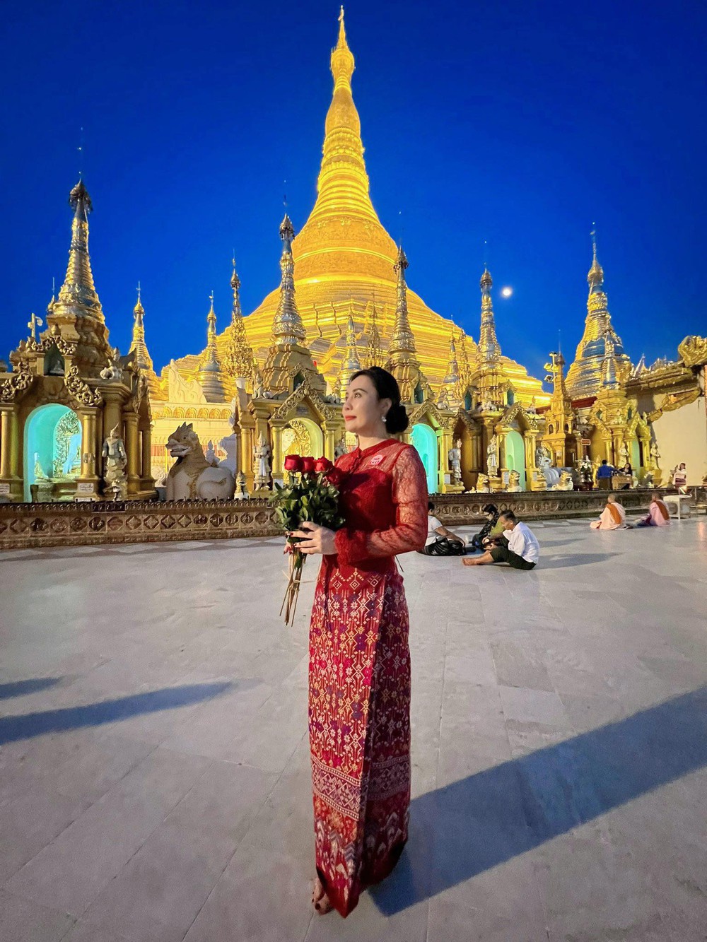 Hoa hậu Phan Kim Oanh trở lại Myanmar sau 7 tháng đăng quang, được truyền thông săn đón - Ảnh 7.