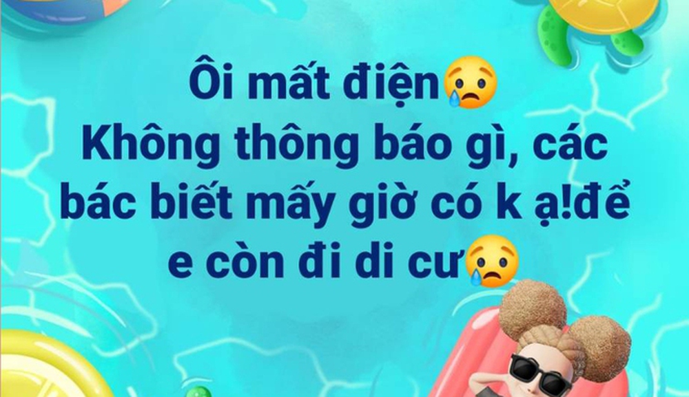 Bi hài chuyện thích nghi với cắt điện luân phiên ở Hà Nội