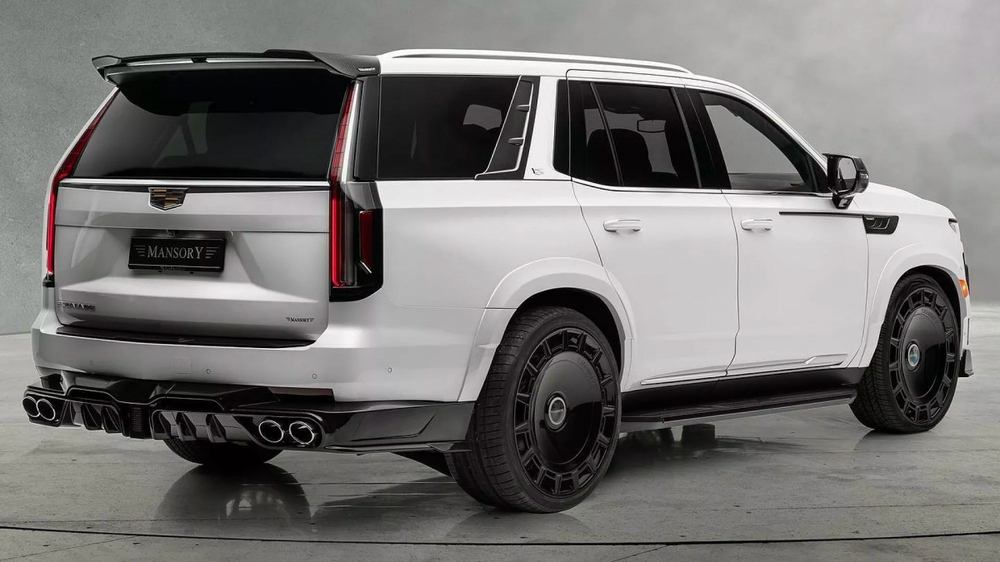 Cadillac Escalade hầm hố hơn với gói độ từ Mansory - Ảnh 2.