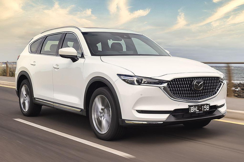 Mazda CX-80 tiếp tục lộ diện: Thế chân CX-8 để đối đầu Santa Fe và Sorento - Ảnh 4.