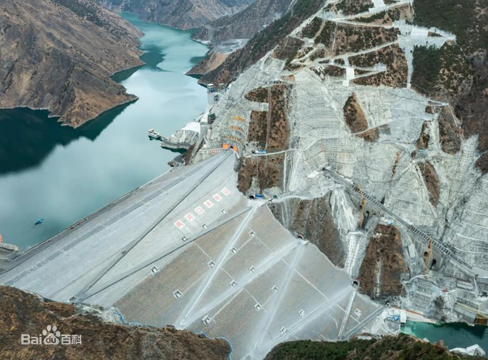 Trung Quốc xây đập thủy điện ở lưng chừng trời, liên tục xô đổ những kỷ lục vô tiền khoáng hậu: Nằm ở độ cao 3.000m, riêng thân đập cần tới 43 triệu m3 vật chất để lấp đầy - Ảnh 1.
