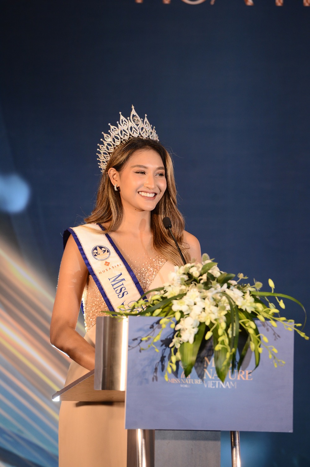 Miss Tourism Thailand 2021 xinh đẹp nổi bật tại sự kiện ở Việt Nam - Ảnh 2.