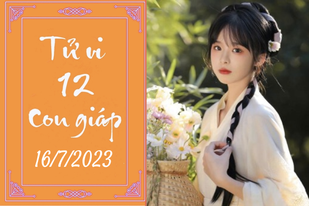 Tử vi vui 12 con giáp hôm nay ngày 16/7/2023: Tỵ chờ đợi, Sửu ổn định - Ảnh 1.