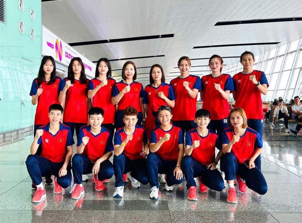 Việt Nam vô địch nội dung 4 người giải cầu mây thế giới 2023 - Ảnh 1.