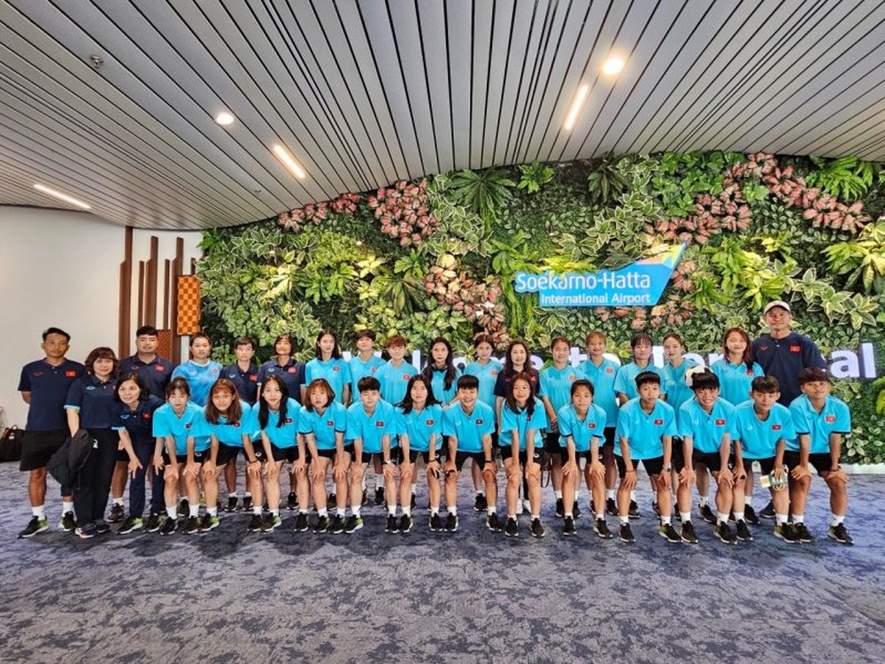 Đội tuyển U19 nữ Việt Nam đã về nước, khép lại hành trình tham dự giải U19 nữ Đông Nam Á 2023 - Ảnh 1.