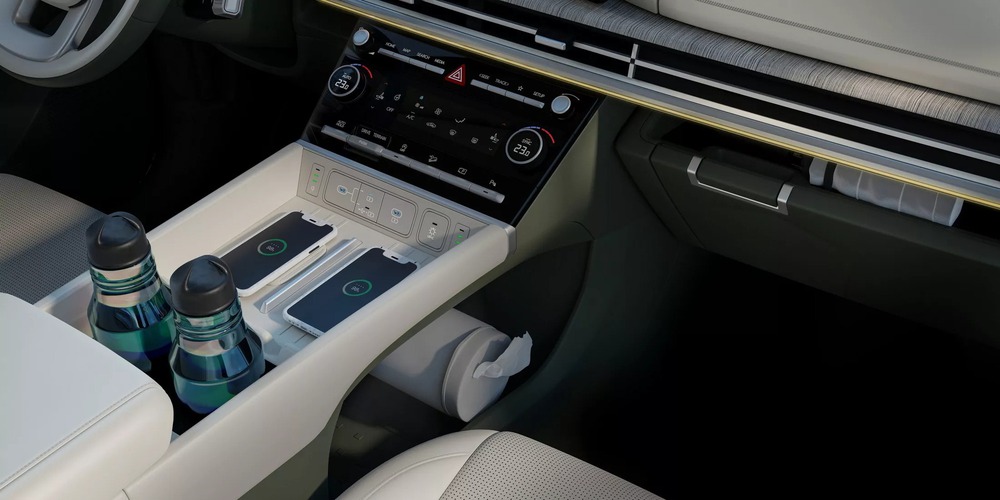 Hyundai công bố Santa Fe thế hệ mới với nội, ngoại thất như Land Rover, mâm 21 inch to ngang xe sang - Ảnh 13.