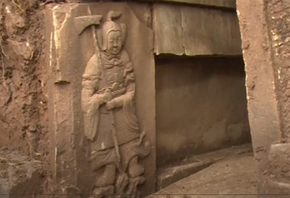 Trung Quốc phát hiện cụm hơn 20 mộ cổ niên đại 1.600 năm - Ảnh 1.