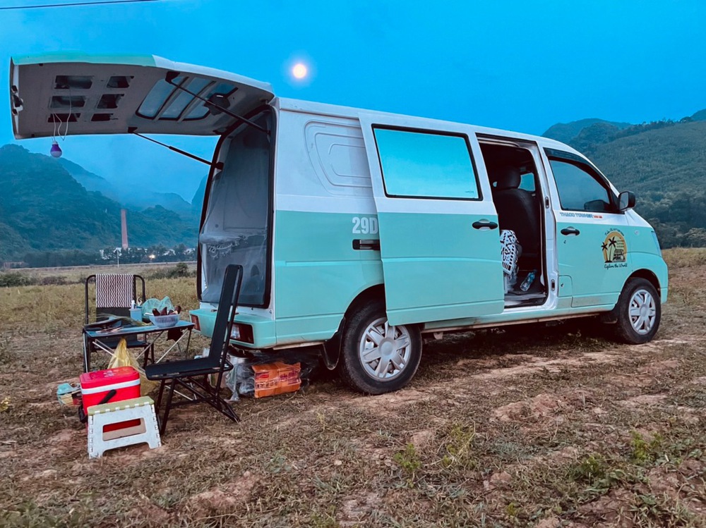 Bán Triton mua xe van THACO hơn 300 triệu độ camping chạy Bắc Nam hơn 18.000km, chủ xe trải lòng: Vui, tiện nhưng đi xa hơi cực - Ảnh 7.