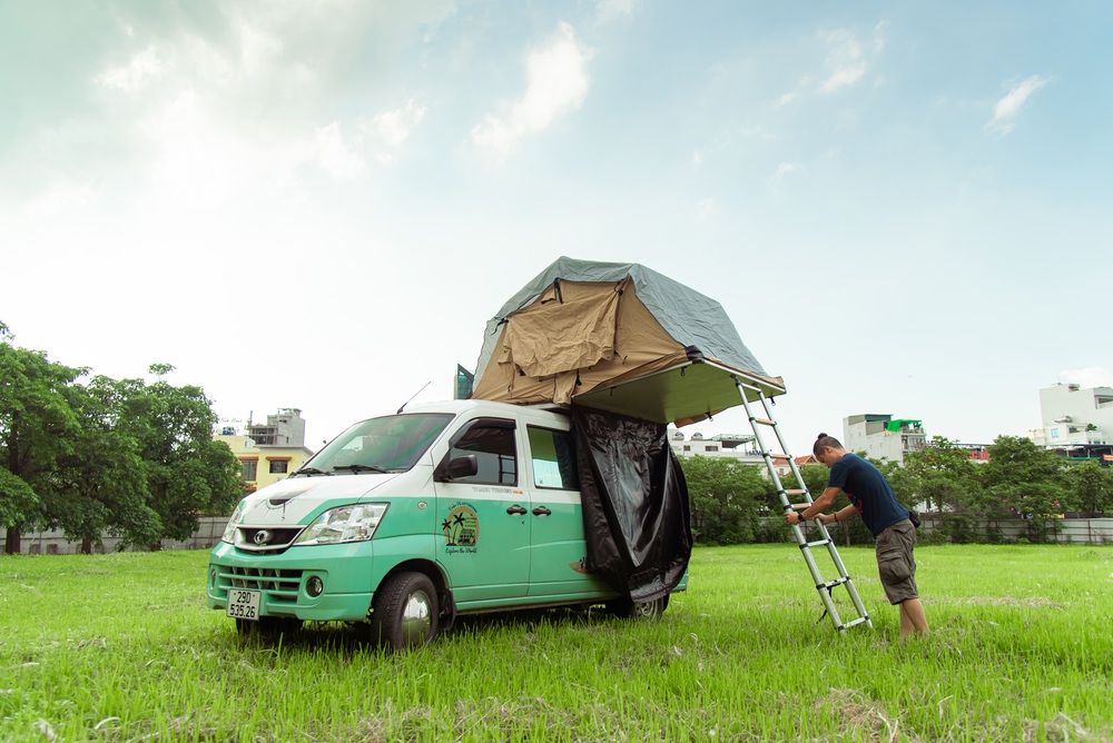 Bán Triton mua xe van THACO hơn 300 triệu độ camping chạy Bắc Nam hơn 18.000km, chủ xe trải lòng: Vui, tiện nhưng đi xa hơi cực - Ảnh 4.