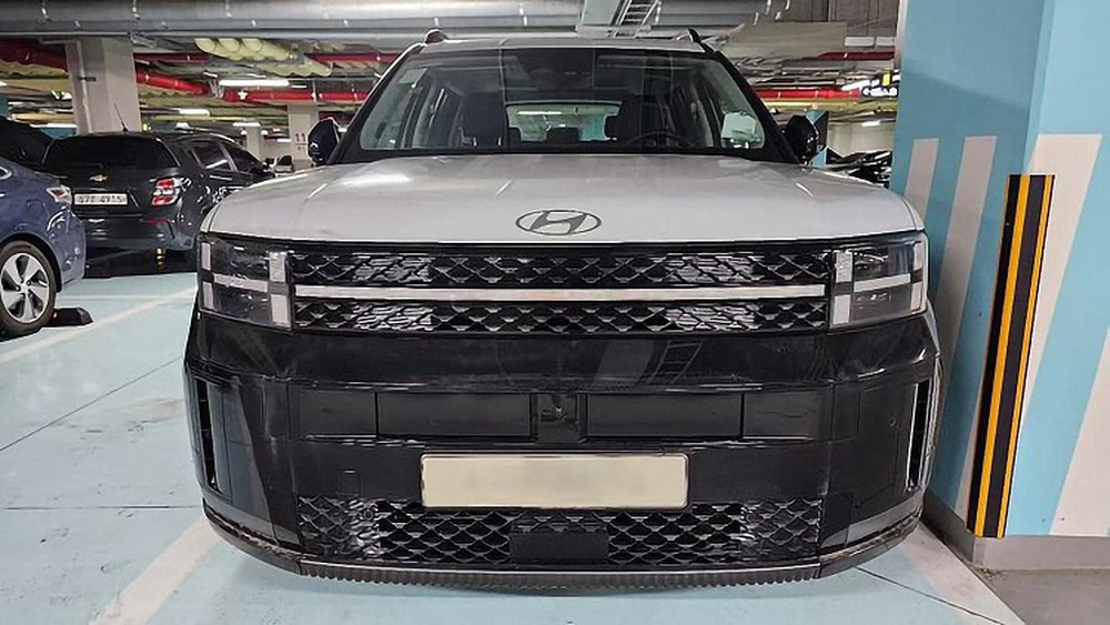Hyundai Santa Fe 2024 ngoài đời thực: Hầm hố như Land Rover, chờ ngày lăn bánh tại Việt Nam - Ảnh 8.