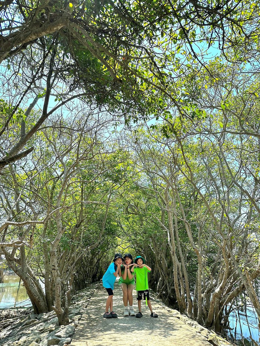 “Đổi màu” giữa mùa hè, khu rừng ngập mặn duy nhất ở Huế trở thành điểm đến của các gia đình