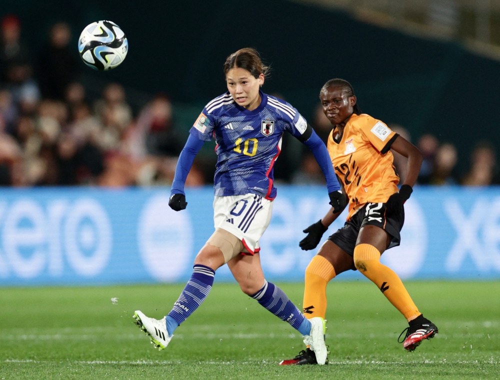 Trực tiếp ĐT nữ Zambia 0-1 ĐT nữ Nhật Bản: Thế bế tắc bị phá vỡ - Ảnh 1.