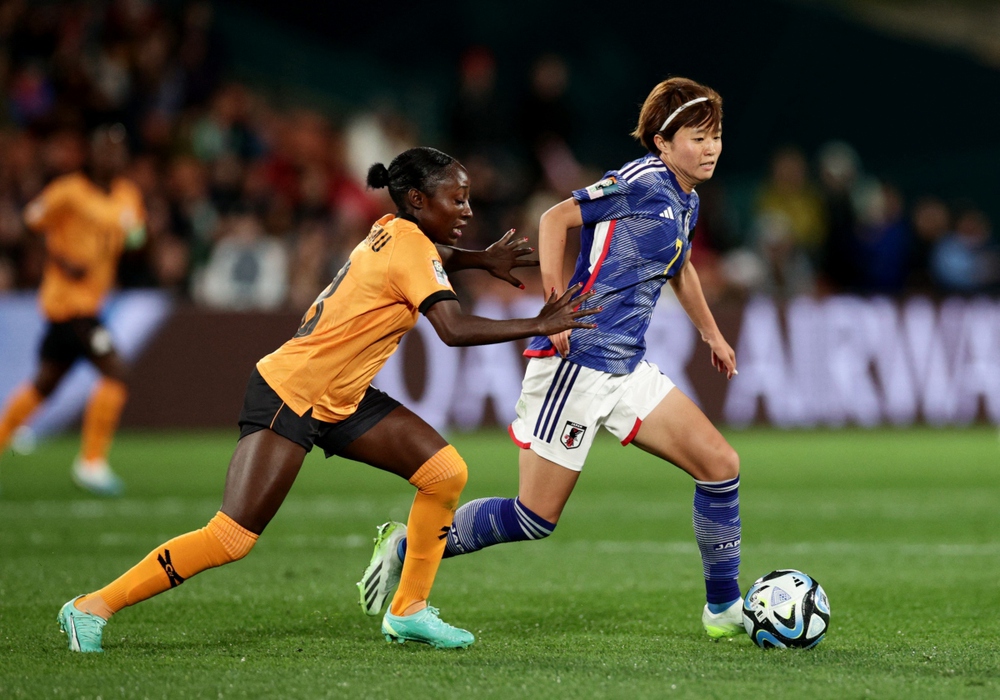 Trực tiếp ĐT nữ Zambia 0-4 ĐT nữ Nhật Bản: Thế trận chênh lệch - Ảnh 1.