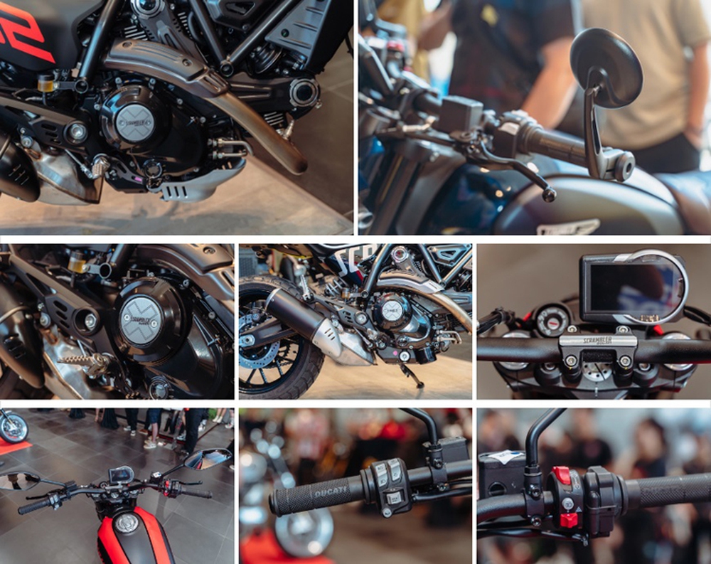 Ducati Scrambler 2023 ra mắt Việt Nam: Đắt hơn bản cũ 50 triệu, thêm màn điện tử và nhiều công nghệ lái mới - Ảnh 4.