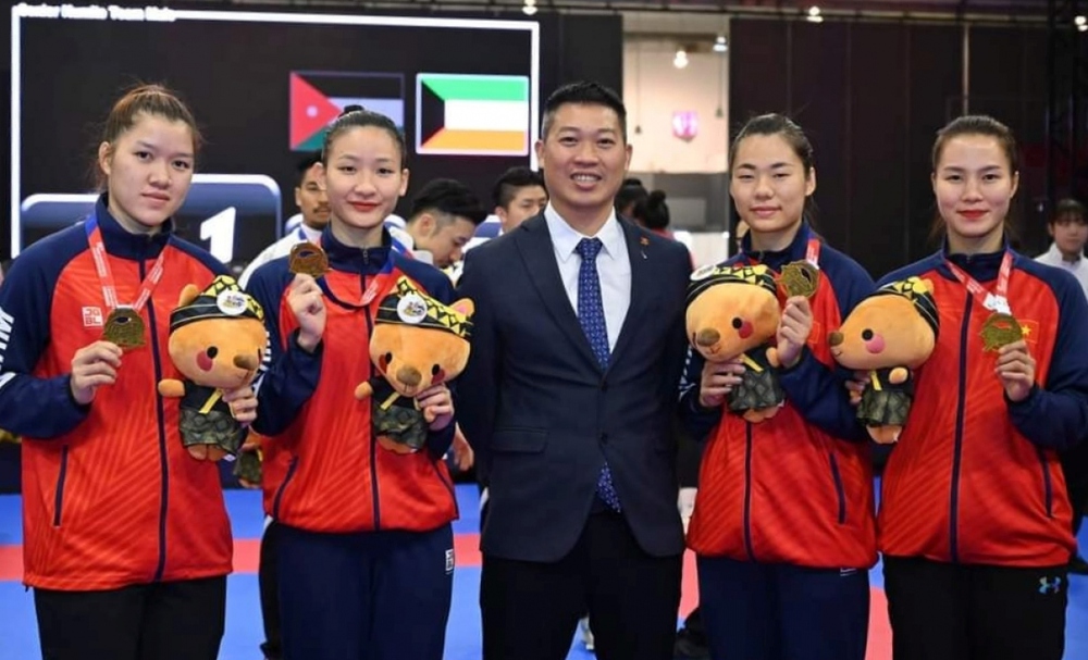 Việt Nam xuất sắc giành HCV giải karate châu Á - Ảnh 1.