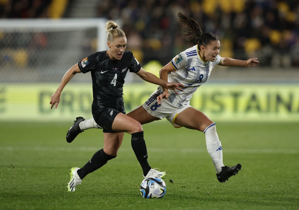 TRỰC TIẾP ĐT nữ New Zealand 0-1 ĐT nữ Philippines: Đại diện ĐNA mở tỷ số - Ảnh 1.