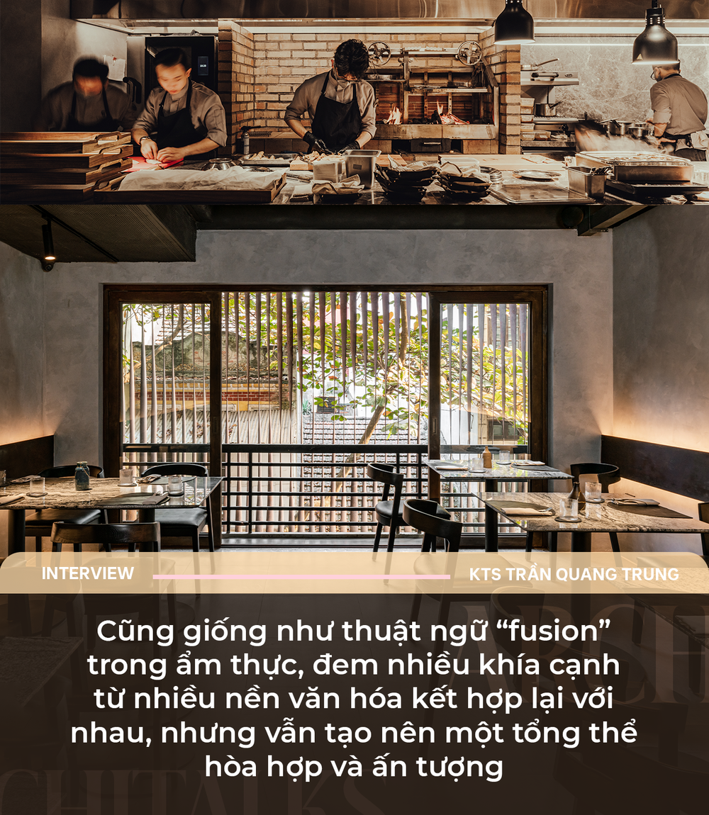 KTS Trần Quang Trung - người đứng sau thiết kế nhà hàng phố cổ vừa được Bộ trưởng Mỹ ghé thăm: Hạnh phúc lớn nhất là thấy mọi người tận hưởng không gian mà mình tạo ra - Ảnh 11.