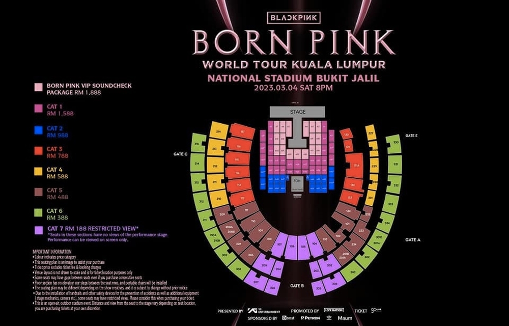 Concert BLACKPINK tại Việt Nam so với nước bạn: Giá vé cao, quyền lợi không bằng, vị trí sơ đồ nhiều bất cập - Ảnh 4.