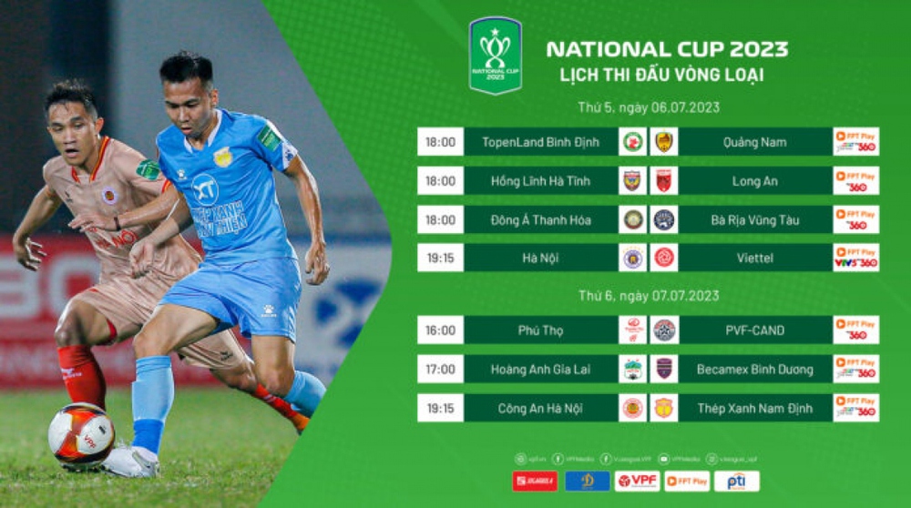 Lịch thi đấu bóng đá hôm nay 6/7: Hà Nội FC đại chiến Viettel FC - Ảnh 1.