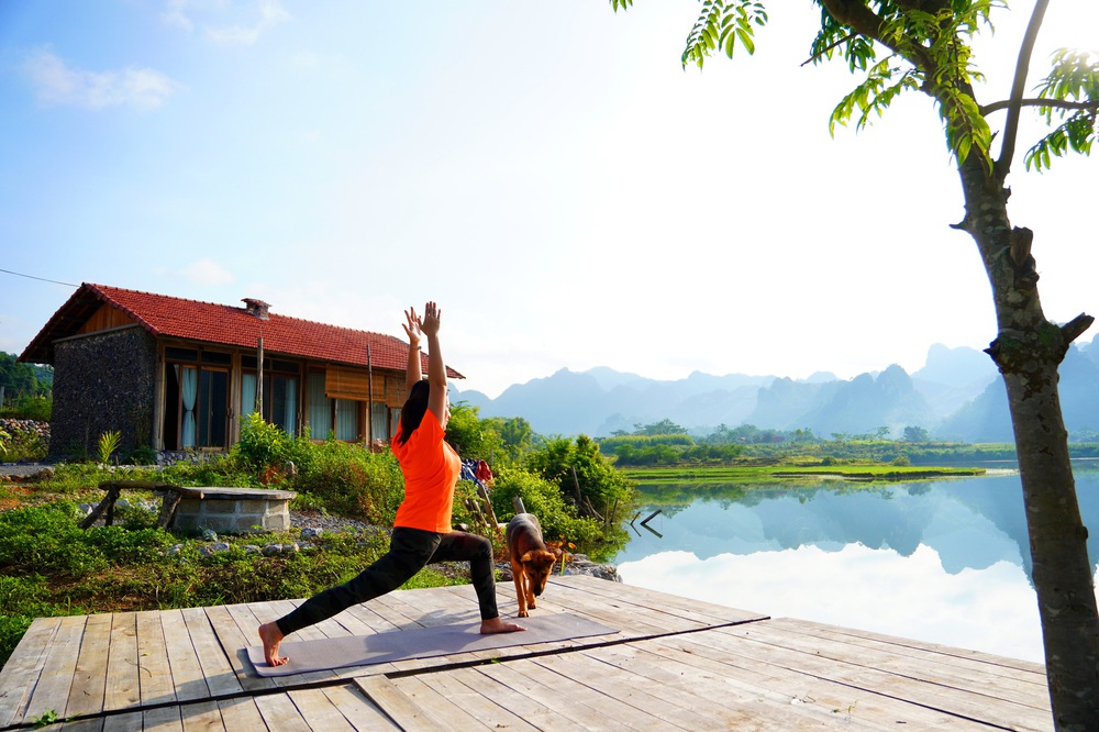 Xê dịch tới đập Pắc Mỏ – Nơi các cô nàng “đi đu đưa” quên hết thời gian