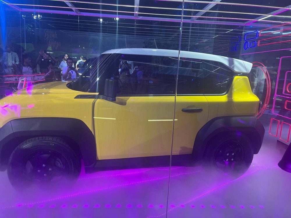 Hé lộ hình ảnh đầu tiên của mini car VF3, chiếc xe được VinFast kỳ vọng trở thành phương tiện quốc dân - Ảnh 5.