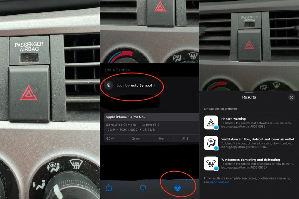iOS 17 giúp giải mã các ký hiệu đặc biệt trên ô tô - Ảnh 1.