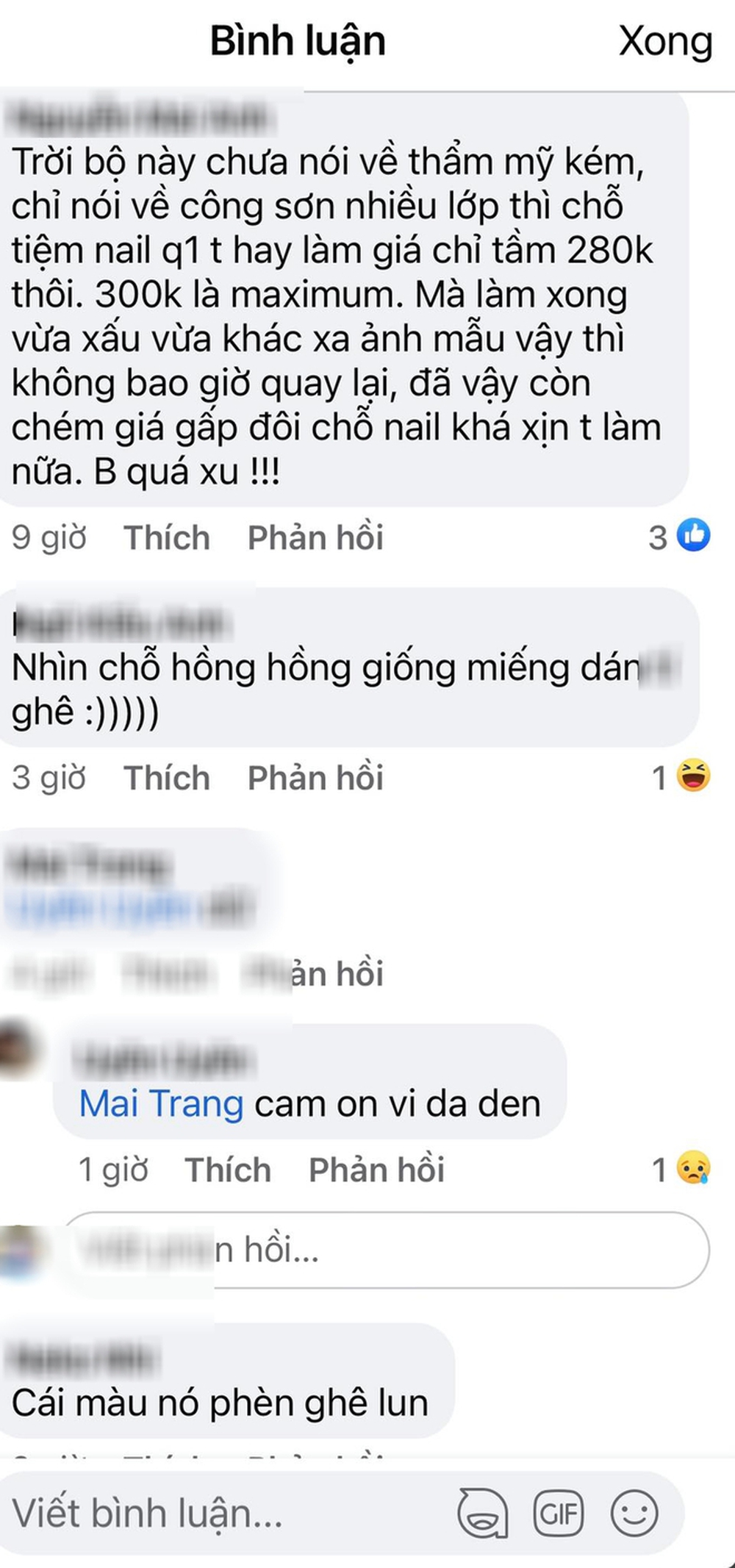 Cô gái Sài Gòn làm nail mất 6 tiếng, hóa đơn tiền triệu nhưng thành quả ‘cười ra nước mắt’