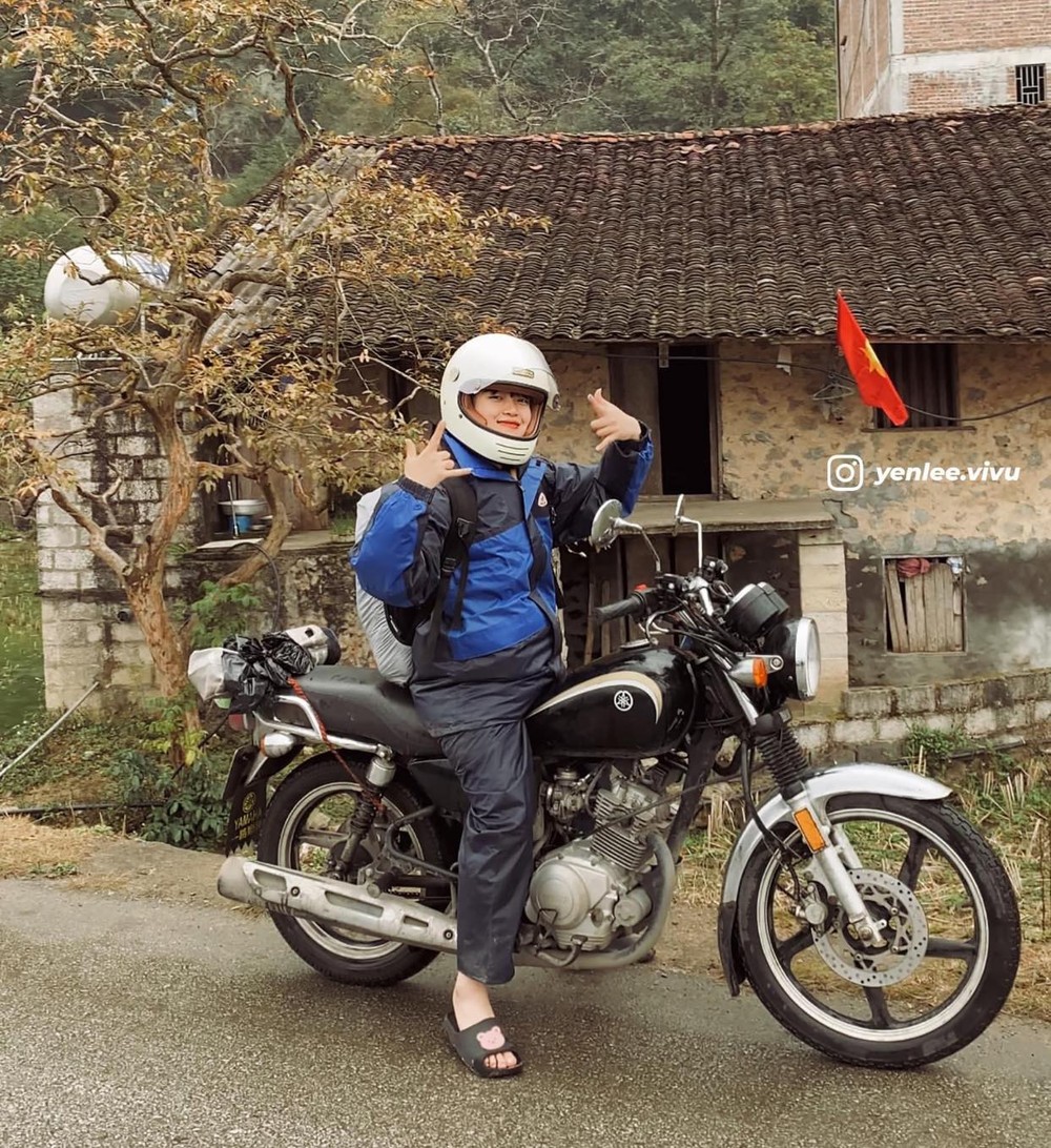 Cô gái Bắc Giang thực hiện chuyến phượt xuyên Việt đón tuổi 25 - Ảnh 1.