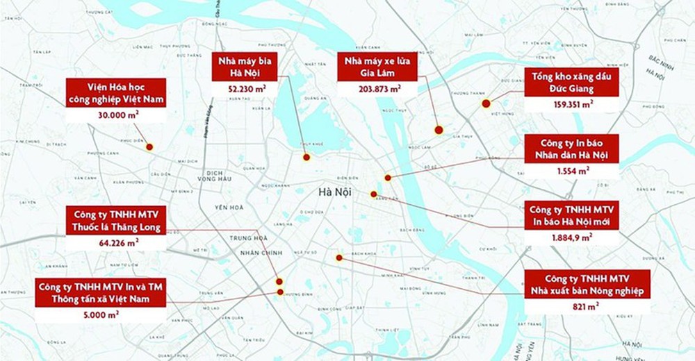 9 cơ sở nhà, đất nào phải di dời khỏi nội đô Hà Nội trong 5 năm tới? - Ảnh 1.