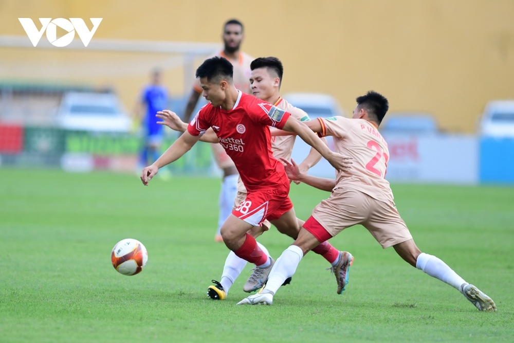 TRỰC TIẾP Viettel FC 0-0 Công an Hà Nội: Xà ngang cứu thua - Ảnh 1.